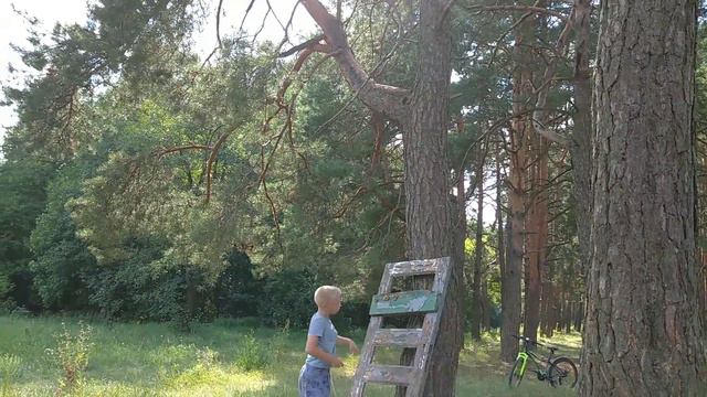 Как сделать самодельную тарзанку #video #viralvideo #тарзанка
