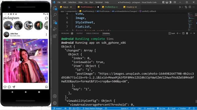 Instagram Post UI | Part 2 | React Native - #turnc Day 8 смотреть онлайн
