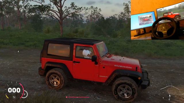 Jeep Wrangler - The Crew 2 | Logitech Momo Racing gameplay смотреть онлайн