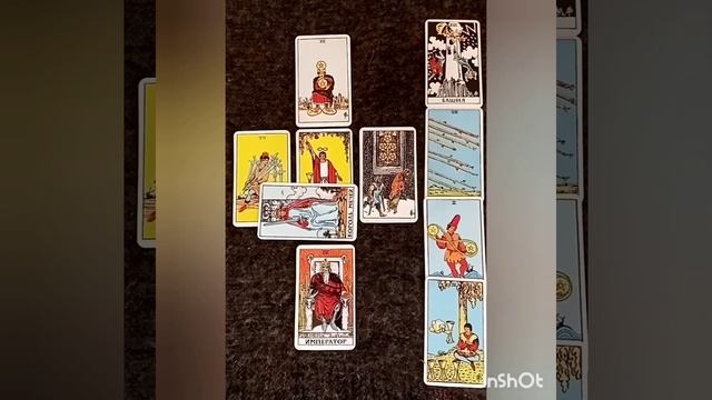 ТАРО Расклад "Кельтский крест" , пример расклада. смотреть онлайн
