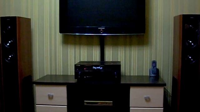 JAMO S606 & pioneer VSX-520 через оптику от ПК. смотреть онлайн