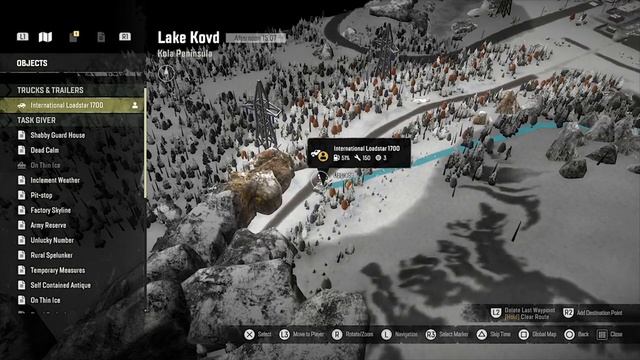 Snow Runner - All Upgrades in Lake Kovd - Kola Peninsula смотреть онлайн