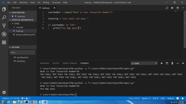 Python If and Else Conditional Statements смотреть онлайн