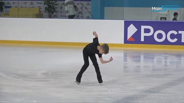 Лев Лазарев элементы - Всероссийские соревнования "Мемориал С.А. Жука" 01.03.2022 смотреть онлайн