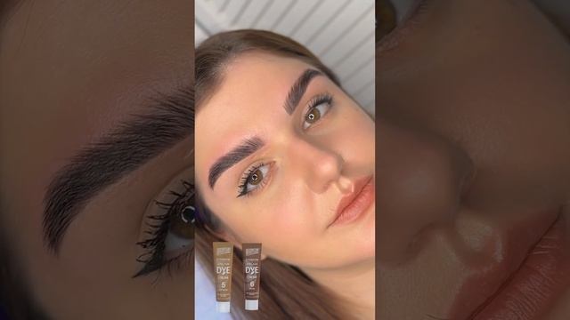 Окрашивание кремовым #Bronsun 5+6 50/50 #бровист #коррекциябровей смотреть онлайн