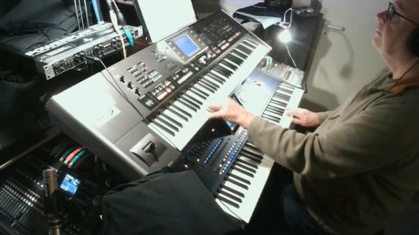 Paroles Paroles: Dalida, Alain Delon (Cover mit Roland G-70 und KORG Pa5X)