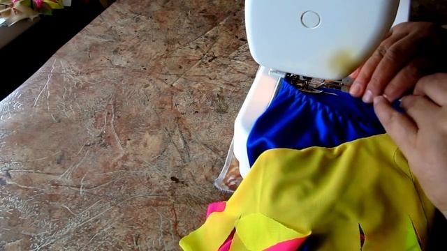 Как пришить резинки к трусикам купальника из бифлекса смотреть онлайн