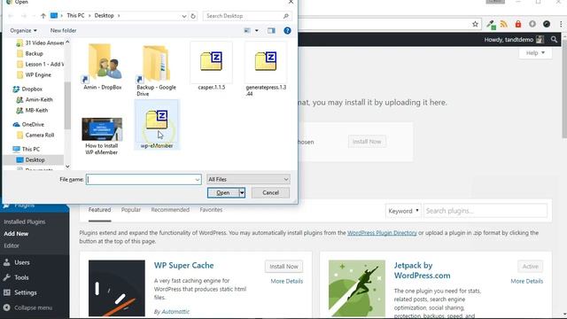 How to Install the WP eMember Plugin смотреть онлайн