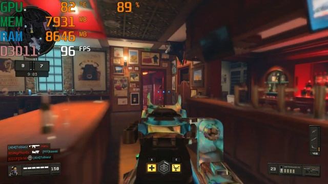 Black Ops 4 - Intel i5 6600k ,16GB, GTX 1070 - high Settings 1080p смотреть онлайн