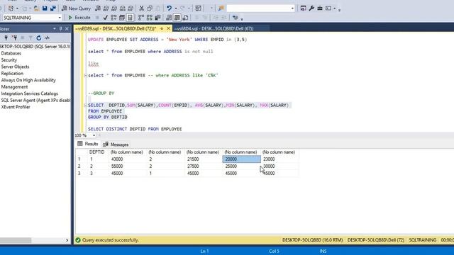 "SQL Group By Tutorial for Beginners: Mastering Data Organization" || Session 2 смотреть онлайн