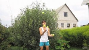 Жонглирование (5 мячей)