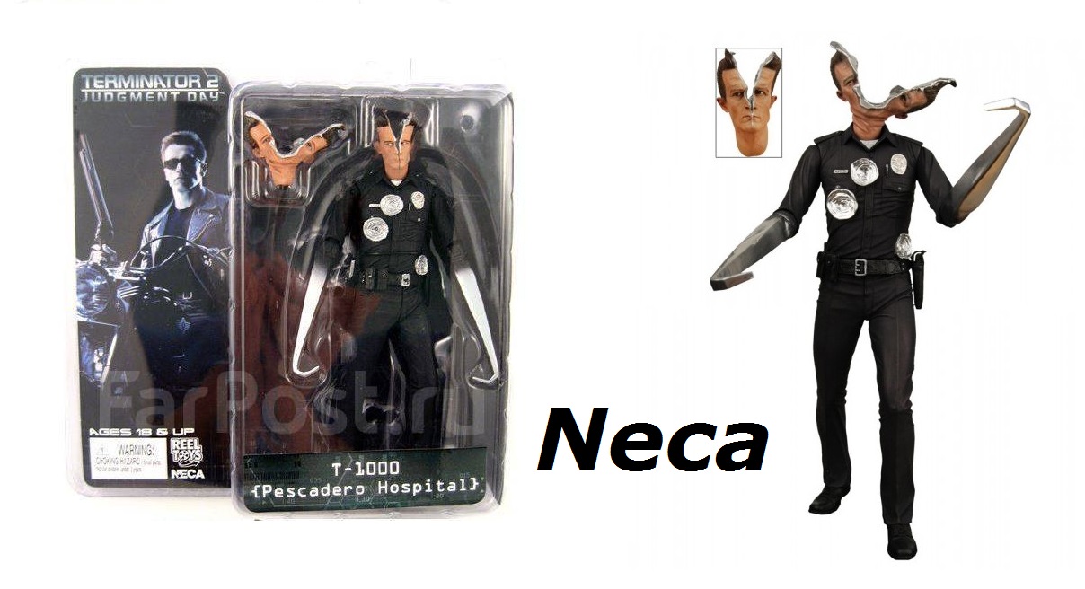 Распаковка и обзор Терминатора T1000 \Neca\Unboxing\Terminator