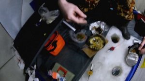 ЗИМНЯЯ РЫБАЛКА? С НОЧЕВКОЙ ?В ПАЛАТКЕ В ЭКСТРЕМАЛЬНЫХ УСЛОВИЯХ?️?️2022 р.ВАЗУЗА (ХЛЕПЕНЬ).