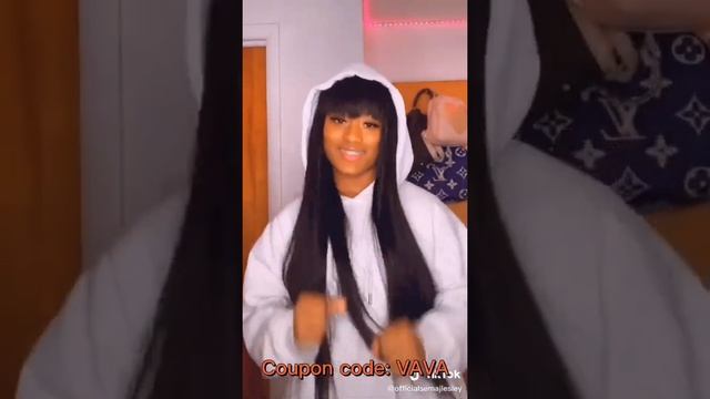 No Glue Bangs Wig Install NO WORK NEEDED⚠️ | 90's Inspire Hairstyle #ULAHAIR Review смотреть онлайн