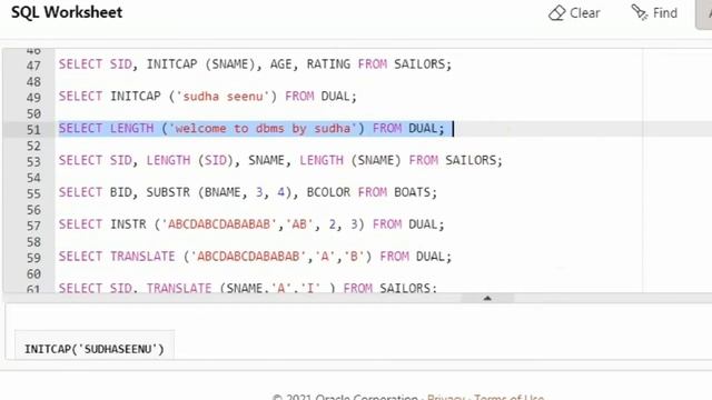 DBMS # 11| conversion functions | string functions | to_date | to_char | to_number смотреть онлайн