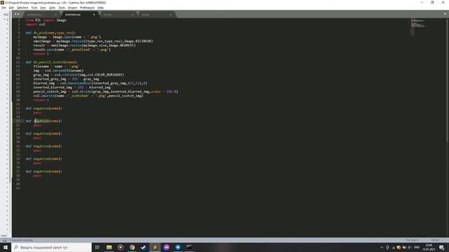 Programming telegram bot on Python | Time lapse смотреть онлайн