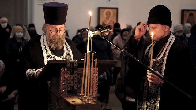 Чтение Великого канона Андрея Критского (2 часть).16.03.21 смотреть онлайн