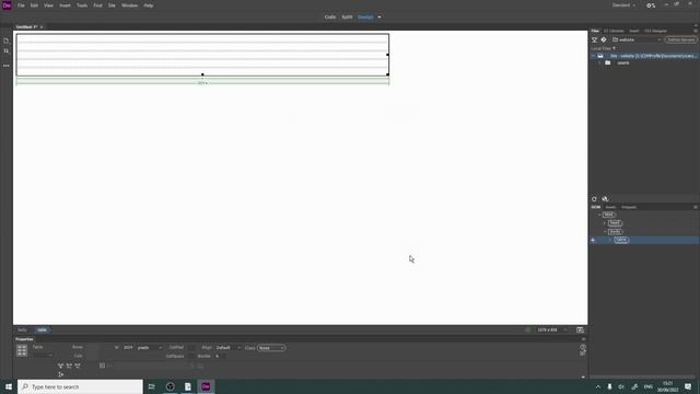 05 - Creating a Website with Canva and Dreamweaver - Setting up HTML Tables смотреть онлайн
