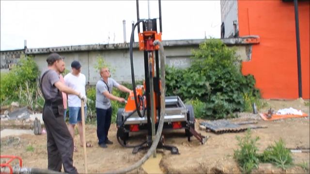Обучение и отзыв. Буровая установку на воду GBU-15L для клиента из Санкт-Петербурга смотреть онлайн