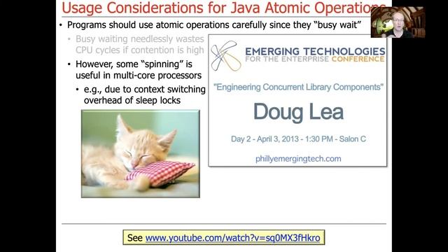 Usage Considerations for Atomic Classes & Operations смотреть онлайн