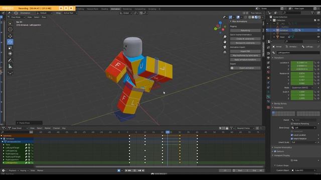 Roblox Blender Tutorial: How to animate. смотреть онлайн