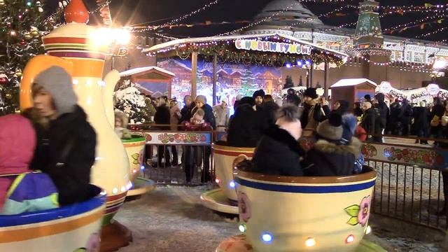Такого еще не было! Новогодняя Москва Самые красивые места в Москве Достопримечательности Москвы смотреть онлайн