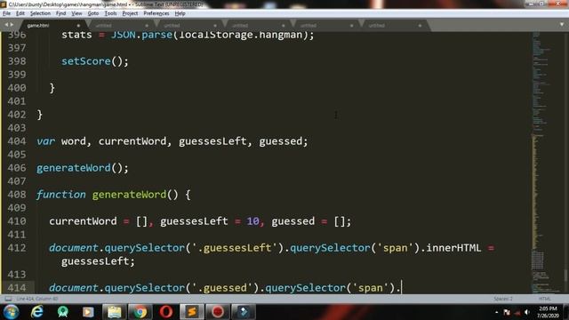 Hangman Game: How to Create a Hangman Game in HTML, CSS, JavaScript смотреть онлайн