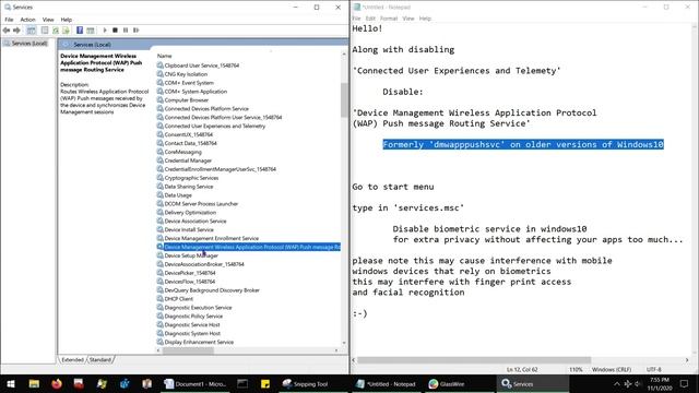 Windows10 Device Management Wireless Application Protocol Push message Routing Service #privacy #WA смотреть онлайн