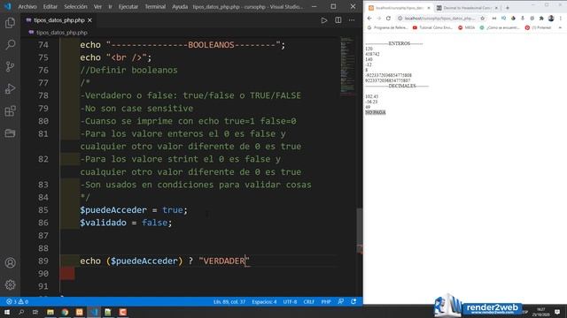 ? PHP Tipos de Datos - tipos datos php! ¡Increíble! смотреть онлайн