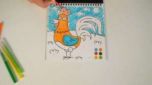 Маленькая Вера - Медведь распаковывает игрушки Синий Трактор