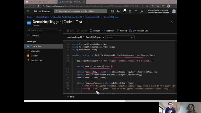 Azure RoundUP - Azure Functions Part 1 смотреть онлайн