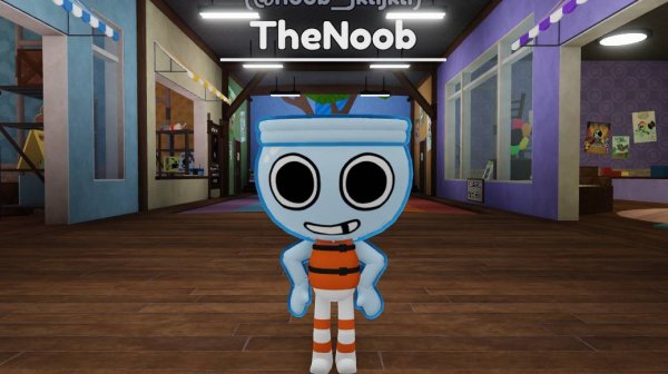 Играю в Dandy's world в Roblox