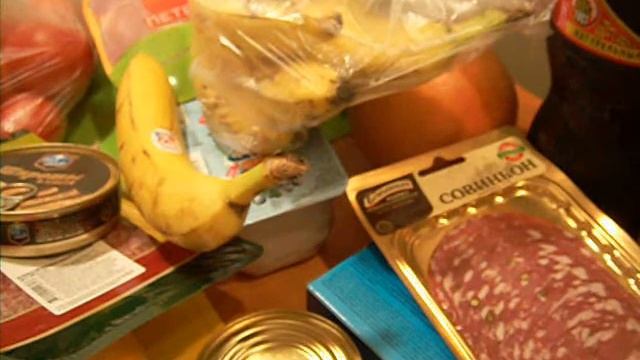 Продукты из Пятерочки август 2016