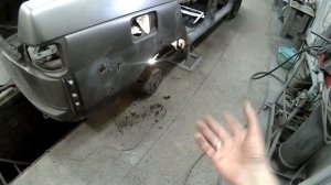 Ваз2110. Ремонт задних арок и замена карманов. Сварочные работы.  Часть5