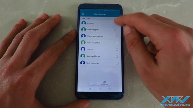 Как перенести контакты с SIM-карты на Honor 9 Lite (XDRV.RU) смотреть онлайн
