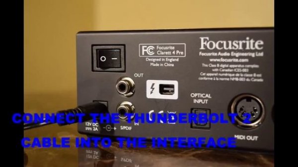 Thunderbolt 2 interface into a Thunderbolt 3 PC or Mac How to set up