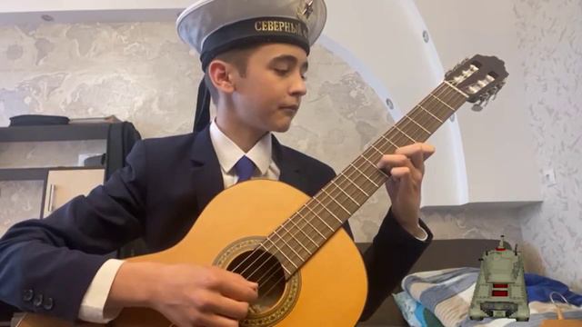 Военная песня Эх Дороги На гитаре! смотреть онлайн