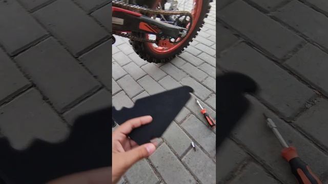 как почистить фильтр бокс на питбайке! смотреть онлайн