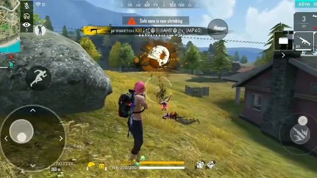 Squad clear highlights//free fire sketch gaming смотреть онлайн
