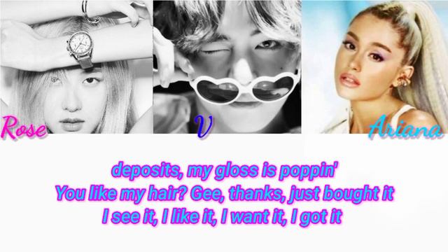 Rose ft. Kim Taehyung (With Ariana Grande) - Love To Hate Me - Lyrics Color Coded смотреть онлайн