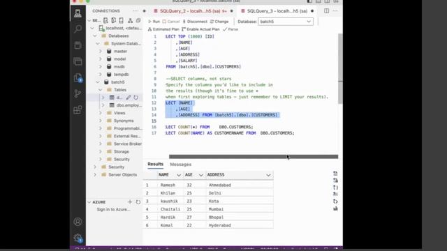 SQL SELECT STATEMENT BEST PRACTICE #sql смотреть онлайн