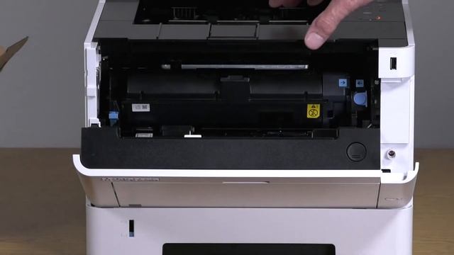 Kyocera P2040dw Proper Toner Container Replacement and Disposal смотреть онлайн