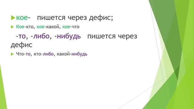6 класс. Неопределённые отрицательные местоимения; дефис в неопределённых местоимениях. смотреть онлайн