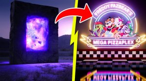 Как построить портал в ПИЦЦА ПЛЕКС ФНАФ 9 в майнкрафт ? PORTAL PIZZA PLEX FNAF 9 SCP MINECRAFT