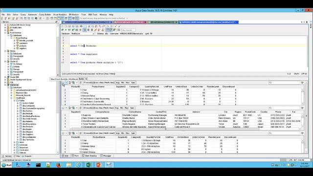 Aqua Data Studio Demonstration смотреть онлайн