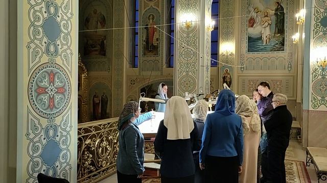 Стихира на стиховне "Иже на Херувимех носимый...", глас 8-й. Регент Екатерина Артюхова. смотреть онлайн