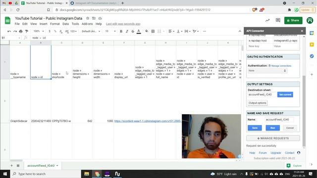 Create a Basic Instagram Dashboard in Google Sheets смотреть онлайн