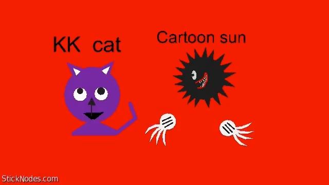 MY FIRST VIDEO❗️/ NO SOUND? / FLASH WARNING⚠️/ KK CAT & CARTOON SUN ?☀️ смотреть онлайн