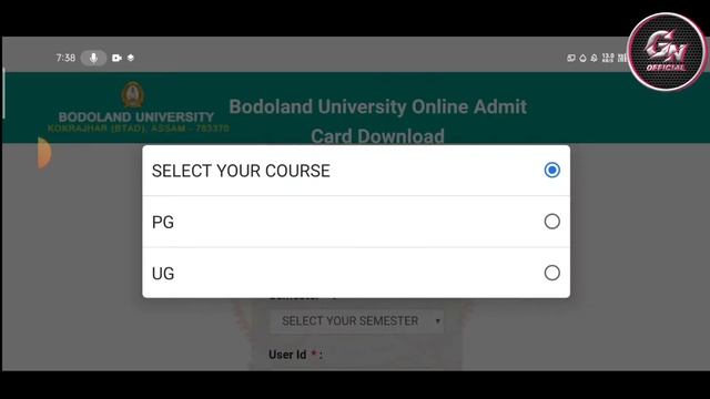 How To Download Bodoland University 1st Semester Admit Card 2022 //B.Sc B.Com B.A //@gnofficial152 смотреть онлайн