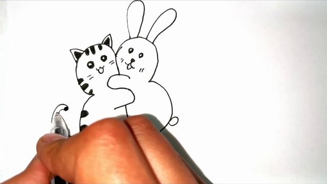 easy pencil drawing/qalamda oson rasm chizish/легкий рисунок карандашом смотреть онлайн